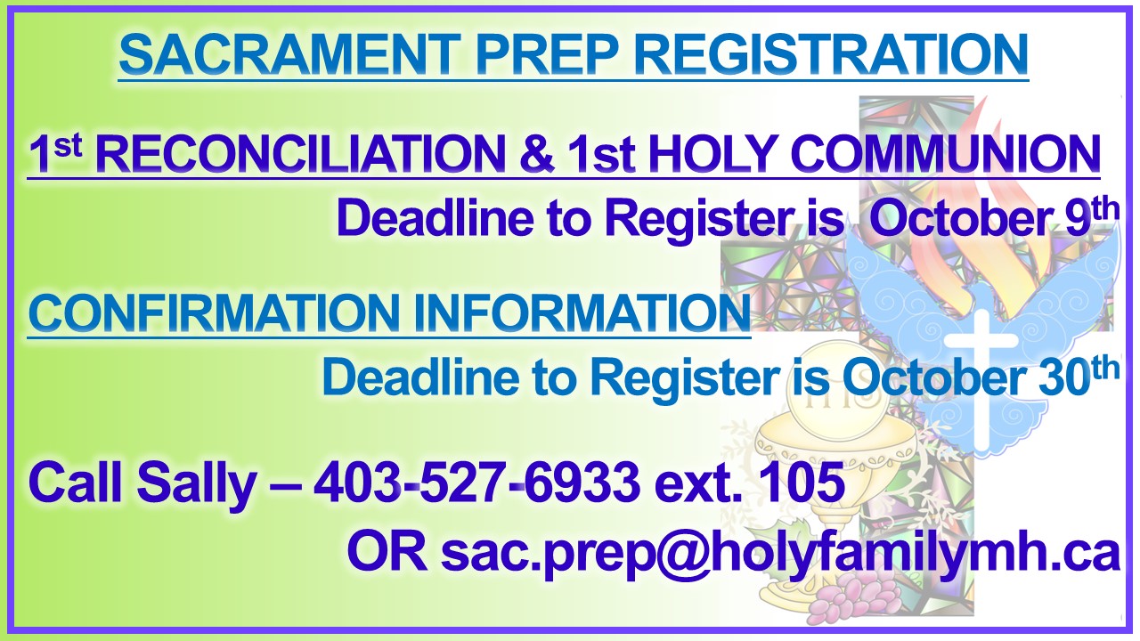 Sacramental Prep 2024-25